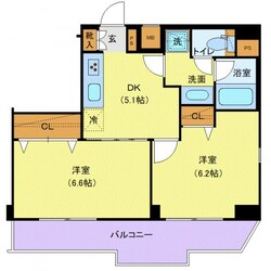 PREMIUM CUBE大森本町の物件間取画像